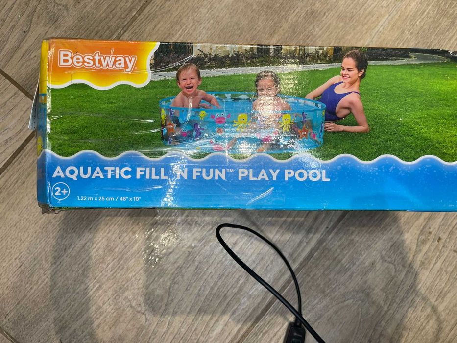 Basen dziecięcy Bestway Aquatic Fill ’N Fun 122x25 cm