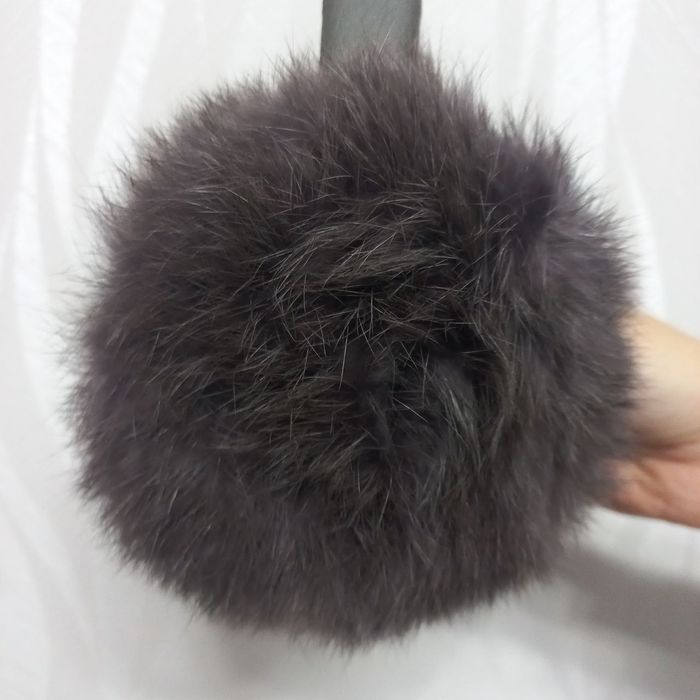 Обруч вушка натуральний кролик