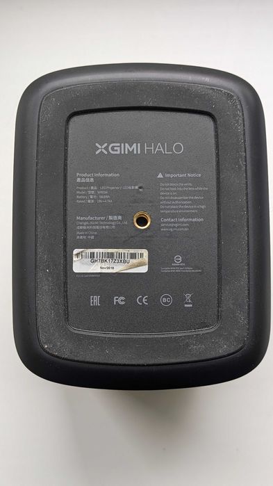 Переносний DLP проектор XGIMI Halo (Glo bal version) + екран 120 дюймі