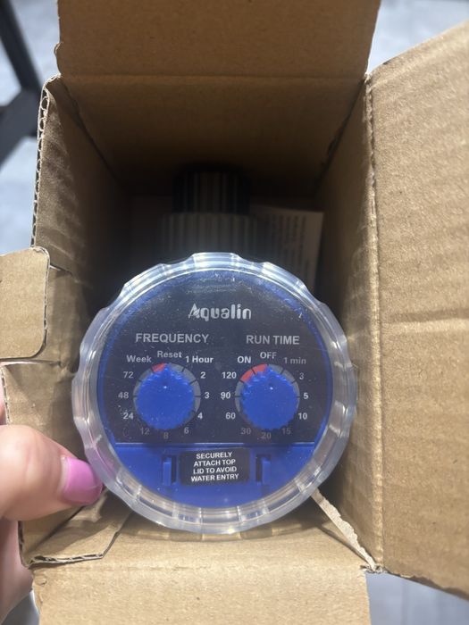 Komputer nawadniający z timerem