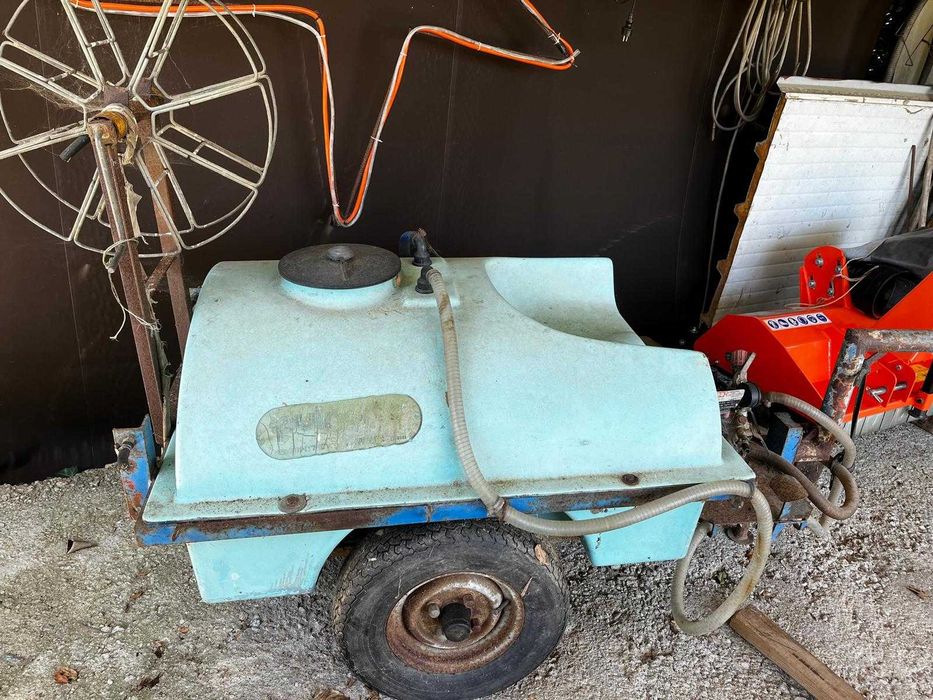 Motocultivador Agria com Atrelado, Frese e Sulfatador