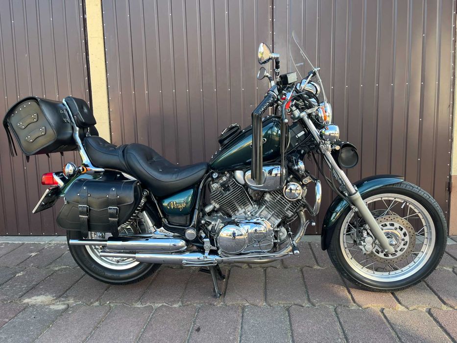 * Yamaha * Virago * 750 * Sakwy * Krawat *