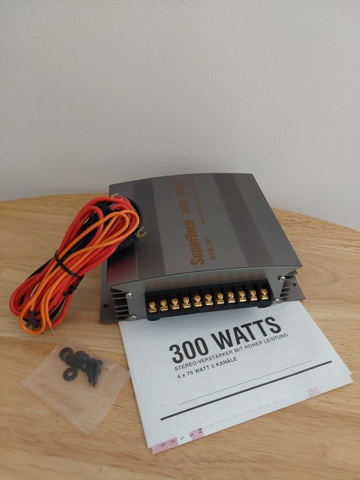 Amplificador Auto SuperTech 300W - NOVO