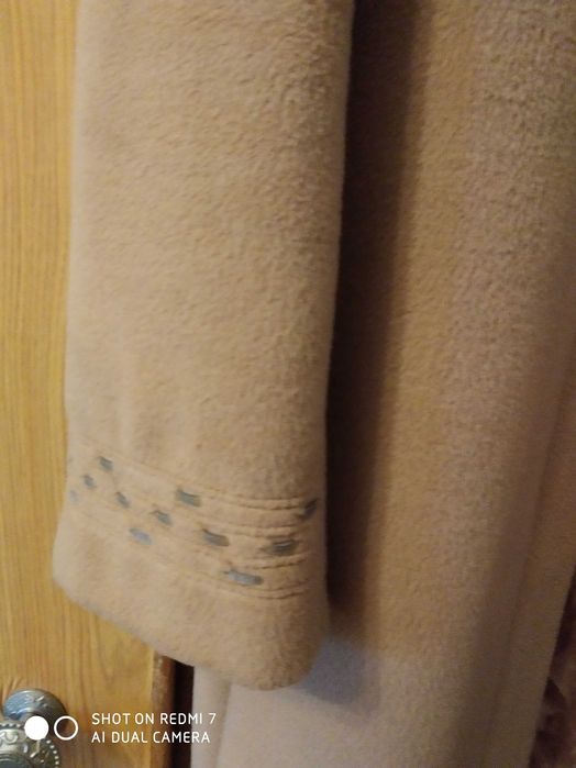 Пальто женское длинное с поясом