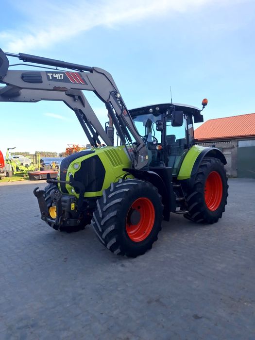 Ciągnik Claas Arion 650 CEBIS 52km/h TUZ WOM ŁADOWACZ CZOŁOWY pneumat z Niemiec