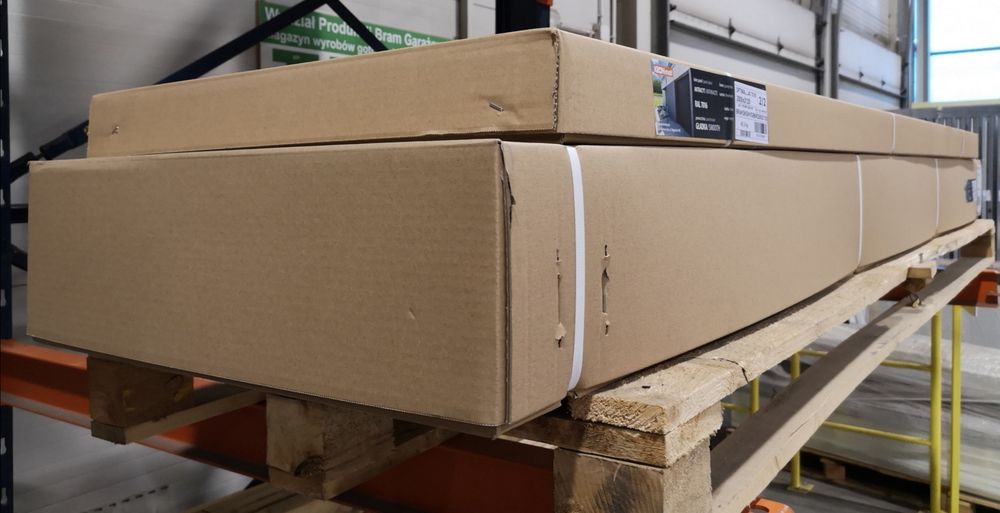 Brama Fakro orzech 2750x2250 garażowa segmentowa Hato 2xpilot