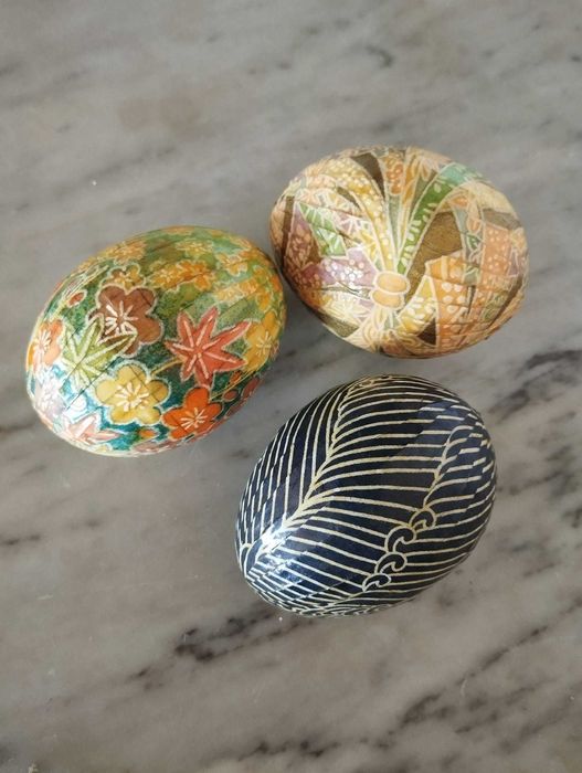 Ovos decorativos (x3)