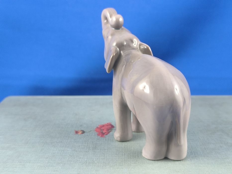 Słoń słoniątko Bing&Grondahl Kopenhaga #porcelana #ozdoba