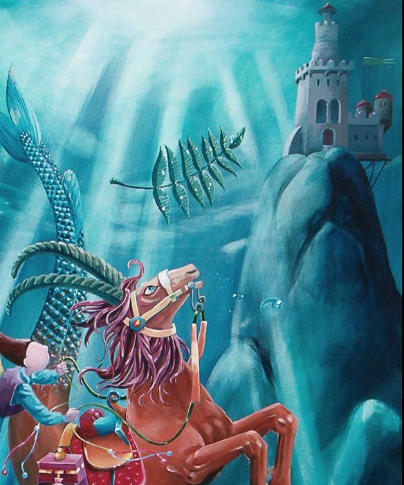 Pintura, Acrílico s/tela. Surrealismo Fantástico.. Carlos Marques 2009