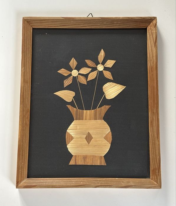 Obraz - Słomoryt - 70/80 lata - Unikat