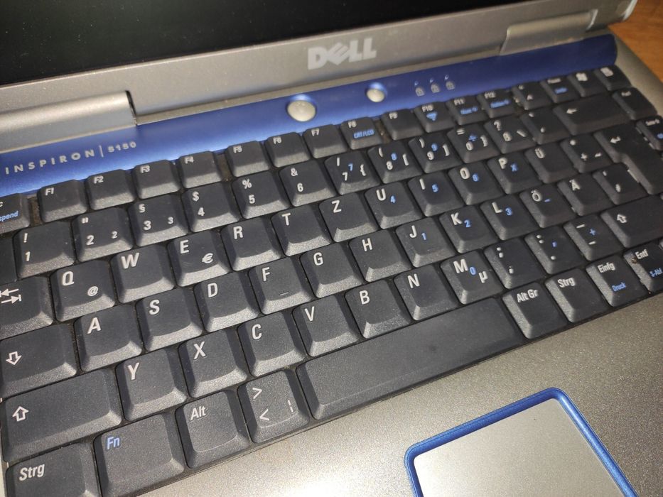 Dell, PP08L, notebook, ноутбук, компьютер, ретро, винтаж