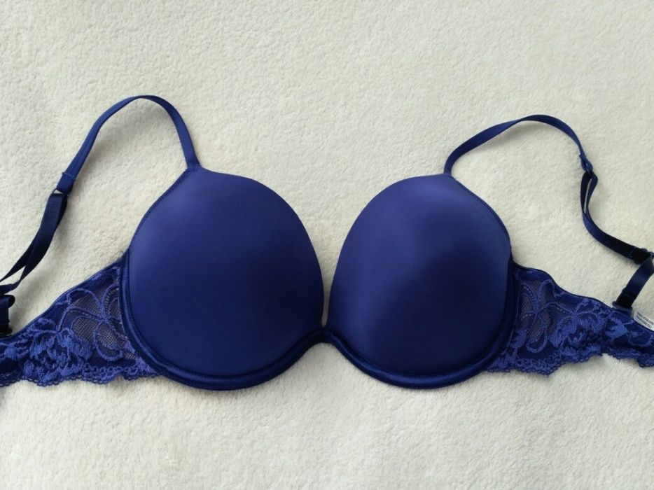 Biustonosz M&S Marks & Spencer chabrowy pushup 30dd 65dd