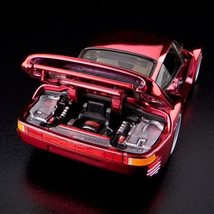Hot Wheels RLC 1986 Porsche 959 • Limited Edition • Red • 1:64