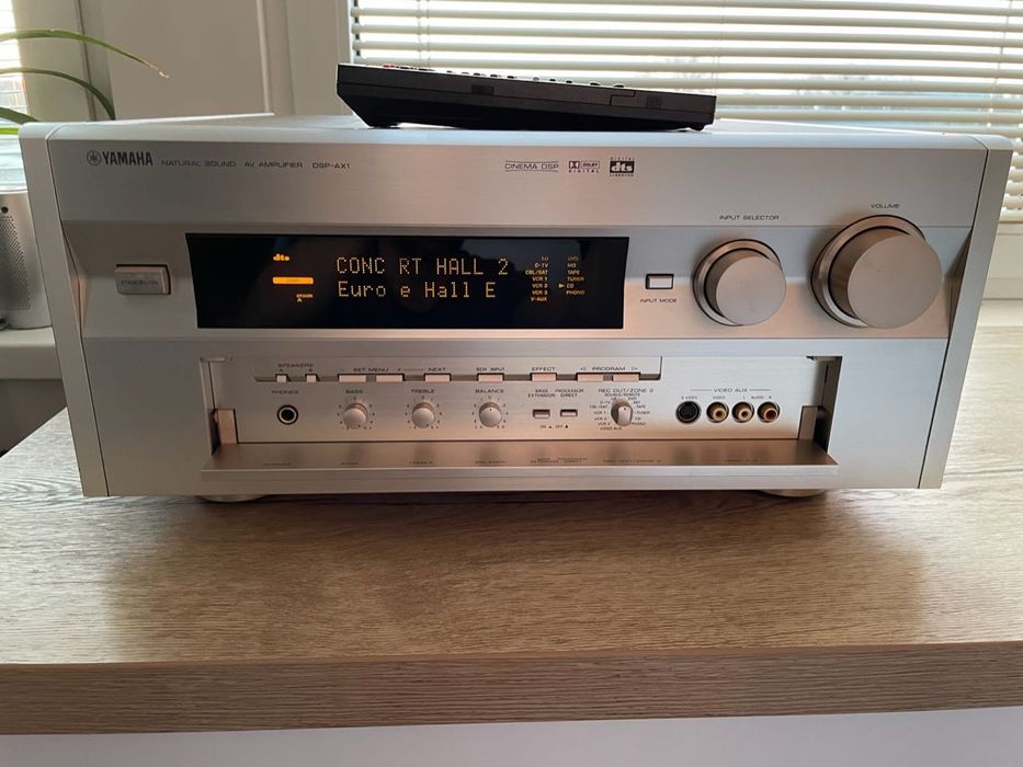アンプ YAMAHA DSP-AX1 ヤマハ | 1999年 DSP-AX1 - ヤマハフラッグシップAVアンプの系譜