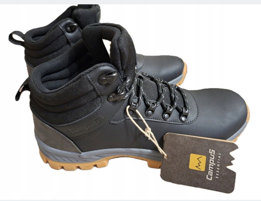 Buty Trekingowe Męskie Campus Czarne r. 42.43.44.45