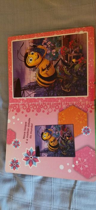 Livro Puzzle - Bee movie