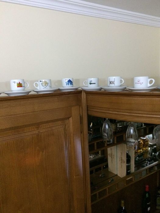 Chávenas de café