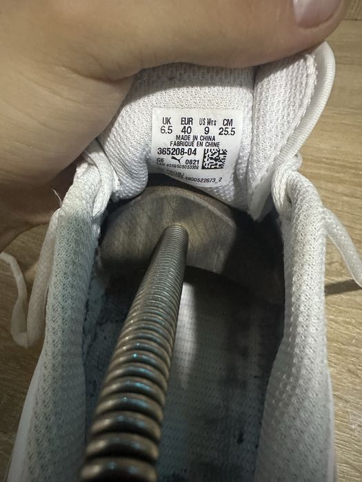 Білі кросівки кеди Puma Smash V2 White