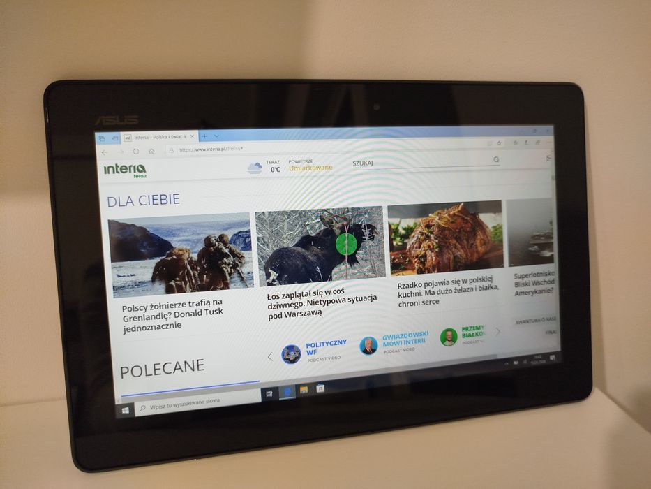 Laptop 2w1 Asus Transformer T100 zadbany sprawny