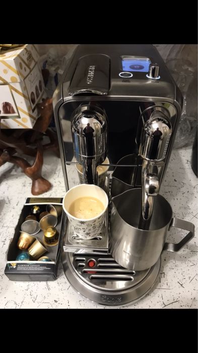 Кофемашина Nespresso Creatista Plus Metal Stainless Steel