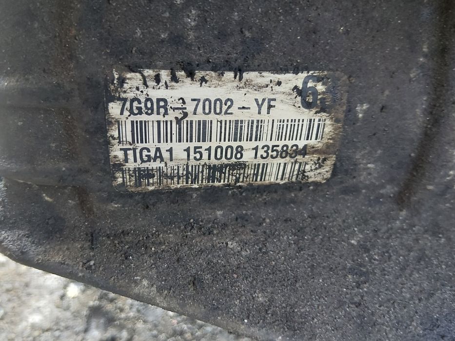 Skrzynia biegów 6biegowa ford mondeo mk4, s max 2.0tdci 7g9r-7002-yf