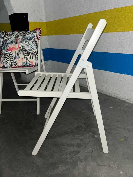 Cadeiras Dobráveis de Exterior + Almofadas