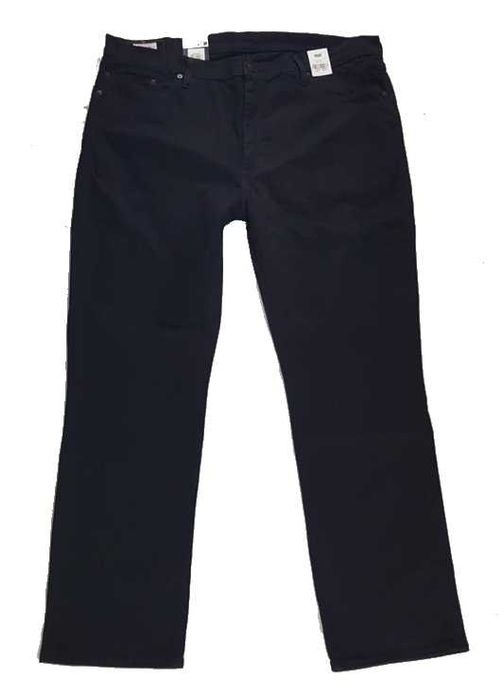 Czarne jeansy Levi's 511 Slim męskie Big&Tall nowe Levisy duże W46/L34