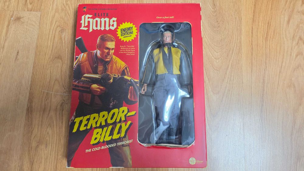 PC Wolfenstein steelbook plus figurka kolekcjonerskie