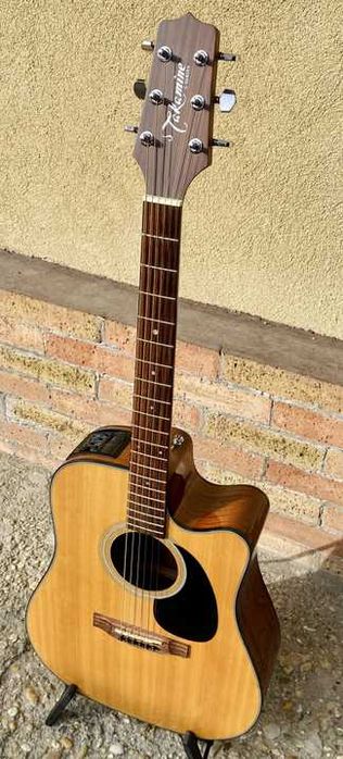 TAKAMINE eletrico violão aço