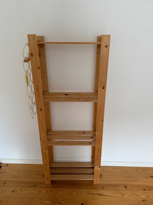 Estante, madeira conífera, 64x28x159 cm ALBERT