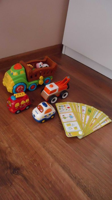 6szt/30zł interaktywna ciężarówka farmera policja interaktywna karetka