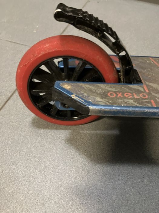 Trotinete com Travão no Guiador e Suspensão Criança MID 5 GrafismoAzul