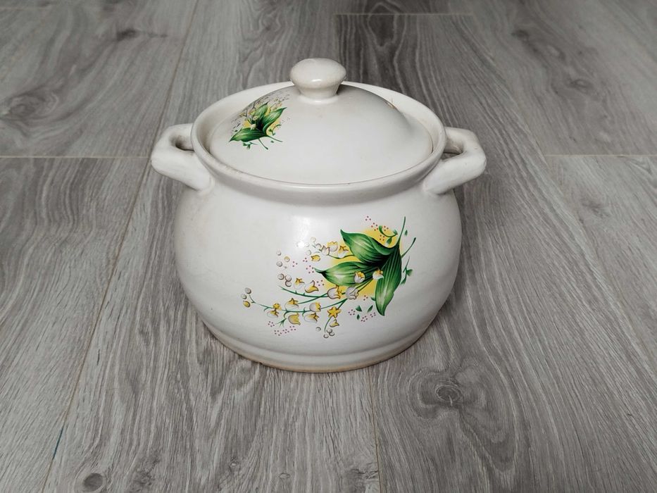 Кастрюля горшок керамический 3 л