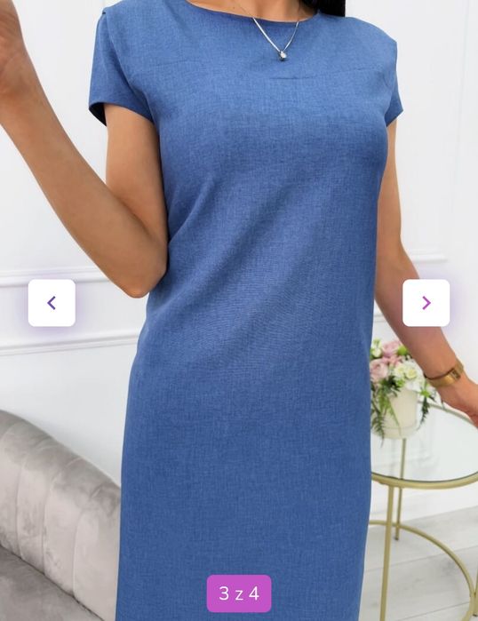 Sukienka 44 ciemnoniebieska