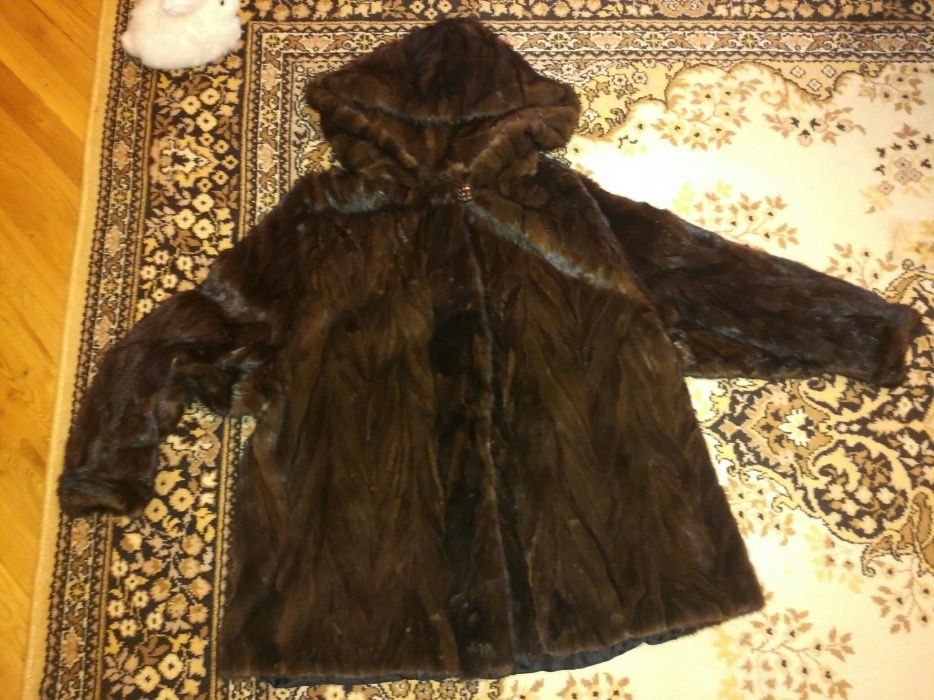 Шуба норкова, розмір 54-58