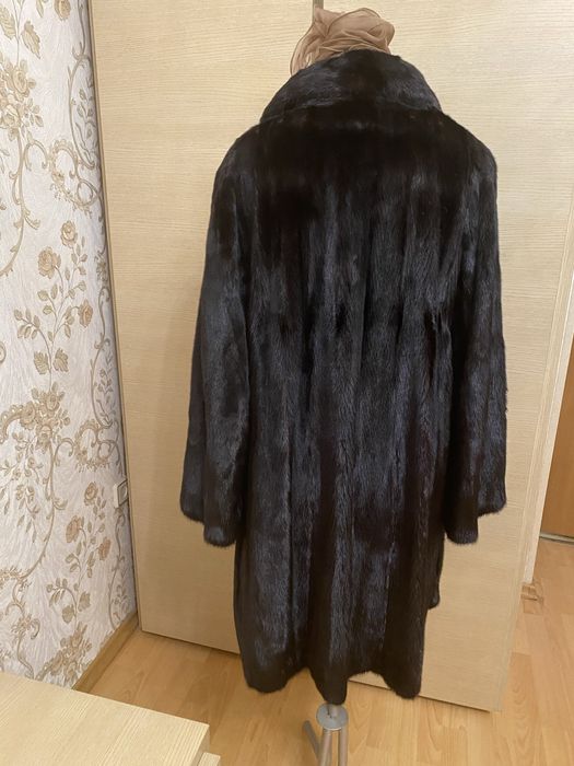 Шуба норкова класичний фасон