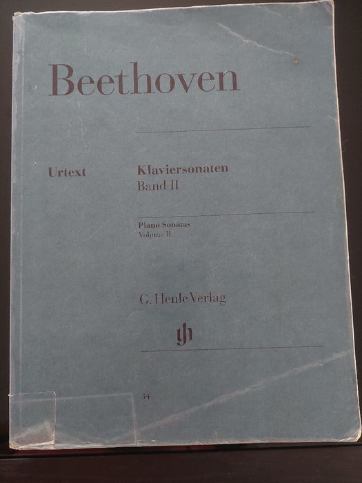 Beethoven Piano Sonatas - 2 volumes