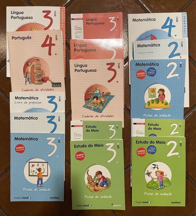 Coleção livros escolares - NOVA BAIXA DE PREÇO