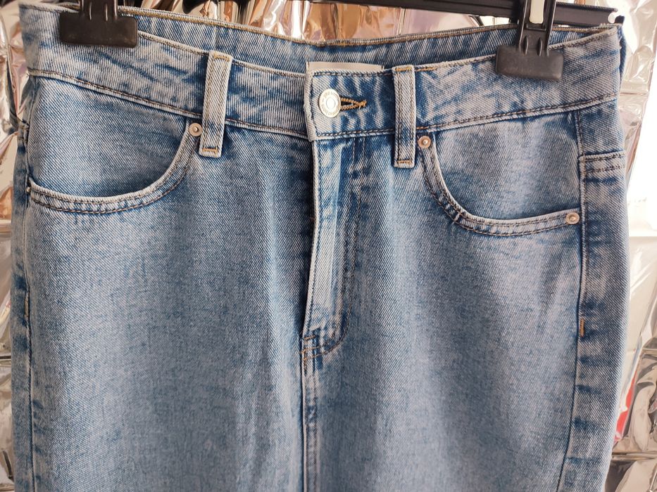 Spódnica jeansowa Perfect jeans gina tricot rozmiar 34