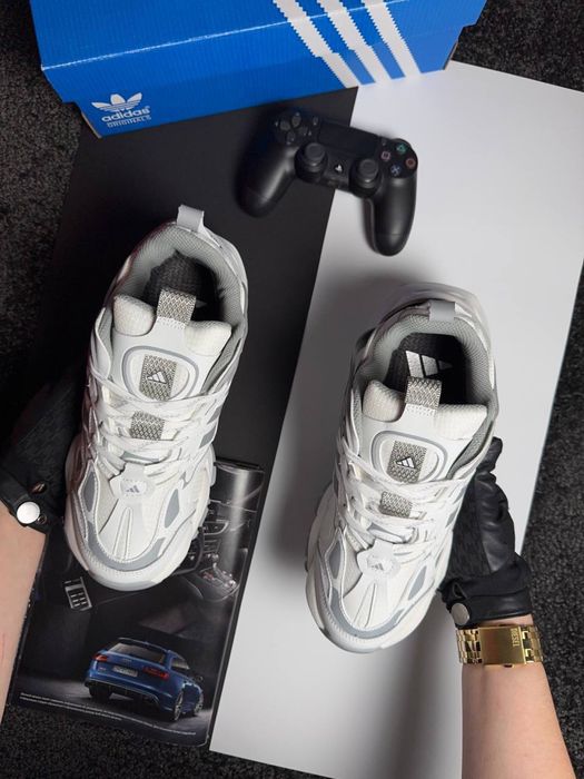 Чоловічі кросівки адідас Adidas XLG Runner Deluxe GTX White Grey [41-45]