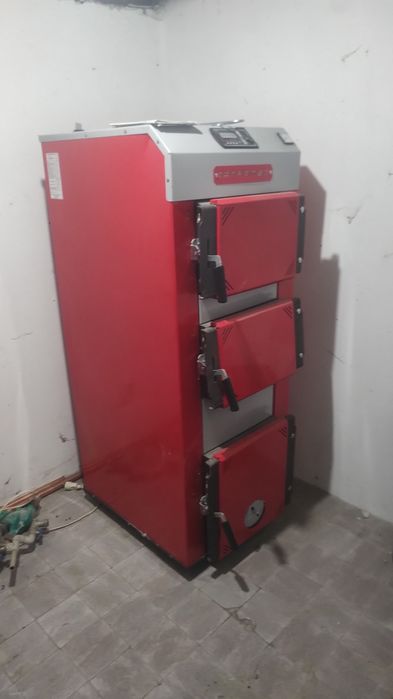 Котел твердопаливний+ буферна ємність 500л.