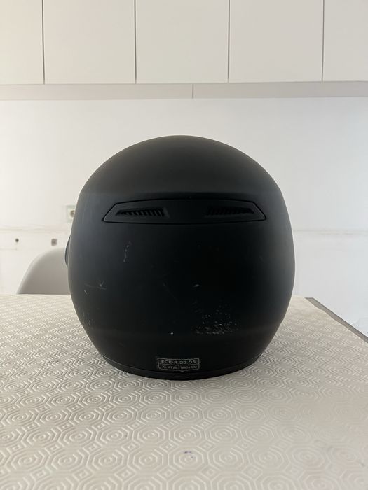 Capacete Completo Preto Mota