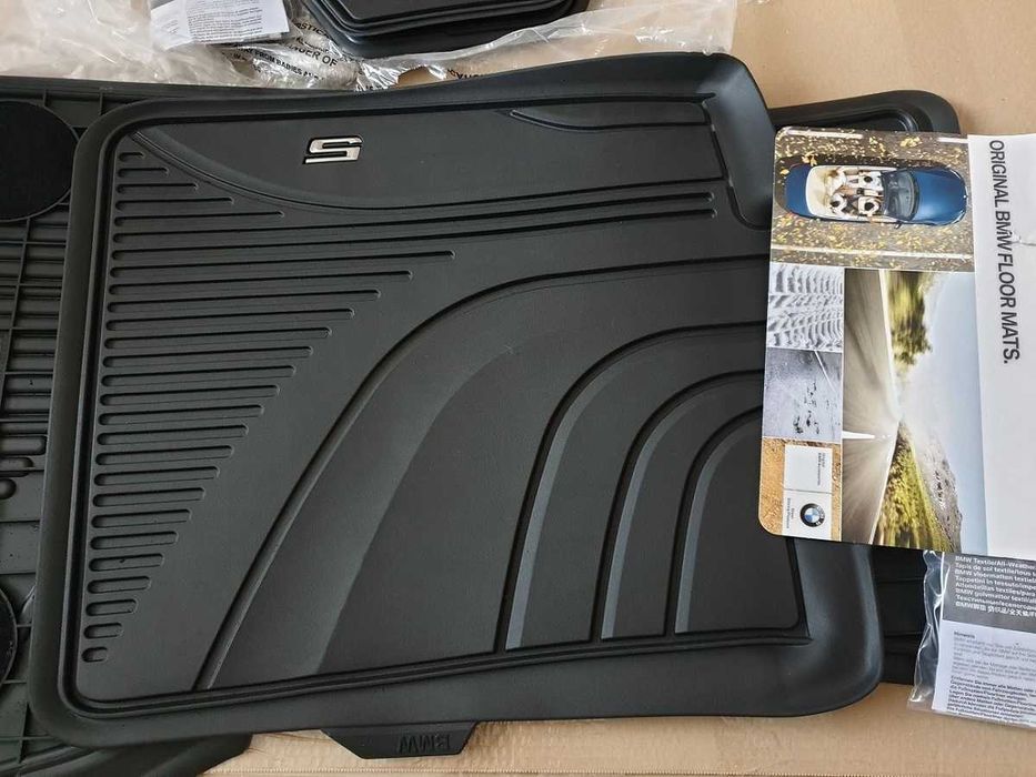 Коврики оригінал BMW 5 G30 G32 G31 G60 i5 F10 Резинові оригинал