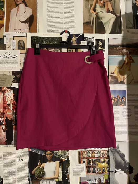 Różowa spódnica stylowa Orsay elegancka