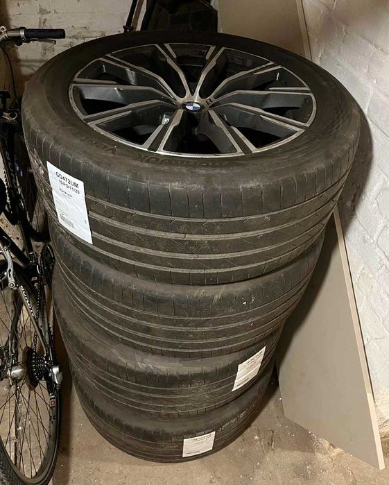 Komplet kół BMW X5 (felgi+opony letnie Hankook) R20