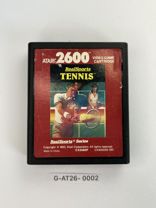 RealSports Tennis Atari 2600