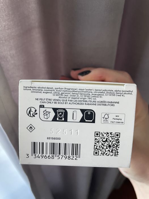 Продам оригінальні парфуми Rabanne 1 Million Parfum 50 мл.