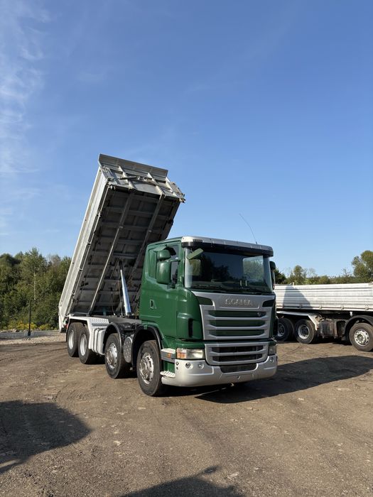 Scania r 420 8x4 wywrotk kiper , kiper meiller