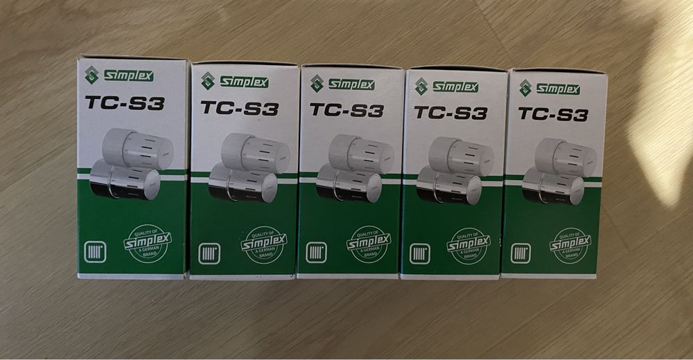 Głowice termostatyczne TC-S3 | głowica