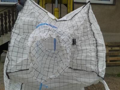 Worki Big Bag jak nowe mocne od 90 cm-190 cm detal